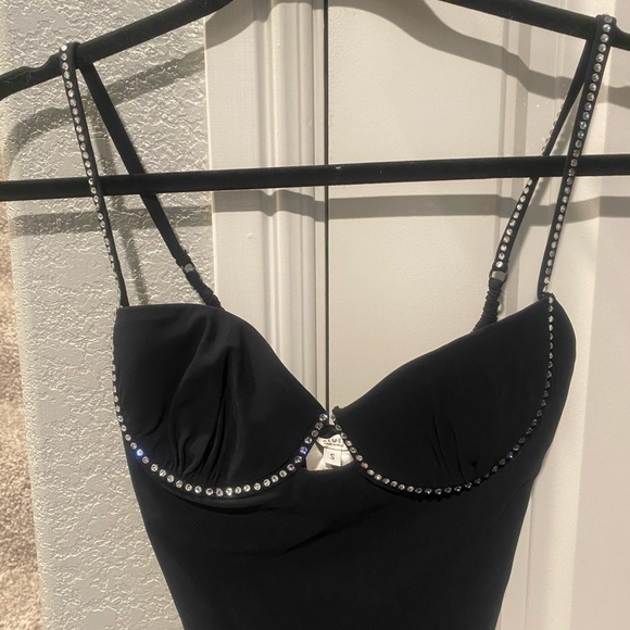 LA REVECHE Letizia Crystal-embellished Swimsuit - Picture 6 of 10